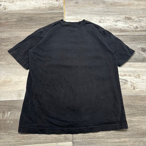 Vintage Black Y2k Mens S Tapout Crewneck Short Sleeve Square Graphic‎ Tshirt - Picture 4 of 7